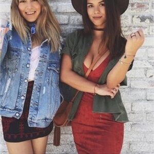 LF Suede Mini Dress